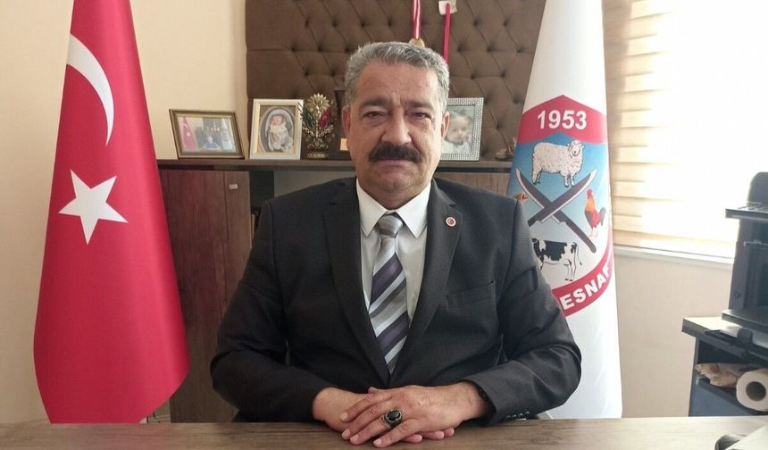 Kasaplar Odası Başkanı Yağmur'dan faizsiz yapılandırma çağrısı