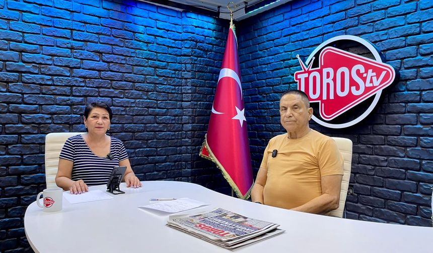 TOROS MEDYA GRUP KURUCUSU ERDEN ARAT GÜNDEMİ DEĞERLENDİRİYOR