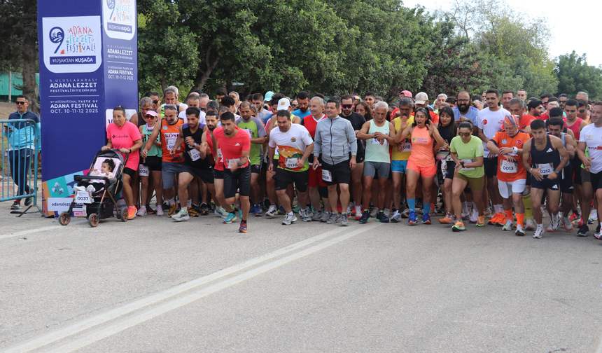 Adana Lezzet Festivali’nde 20 bin liralık koşu