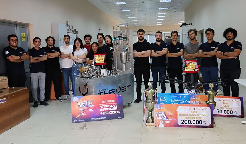TEKNOFEST Şampiyonu Adanalı Gençler Gözünü Uzaya Dikti