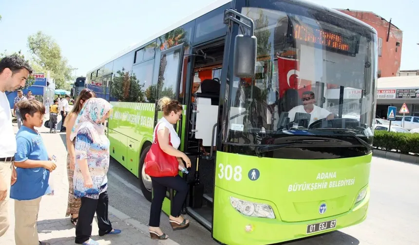 Adana’da toplu taşımada klima dönemi başladı
