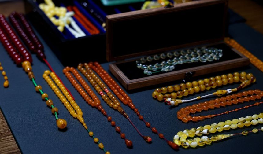 Adana’nın el emeği göz nuru tespihleri İstanbul yolcusu