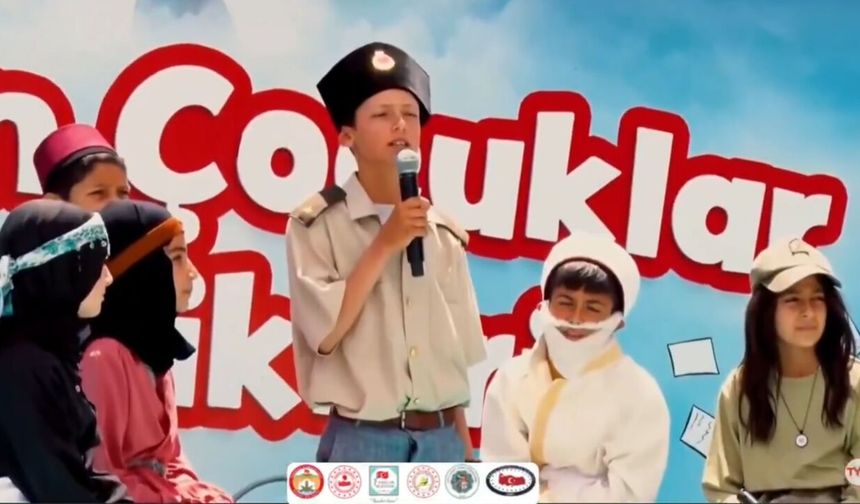 Sarıçam’da “Tarih Yazan Çocuklar” etkinliği