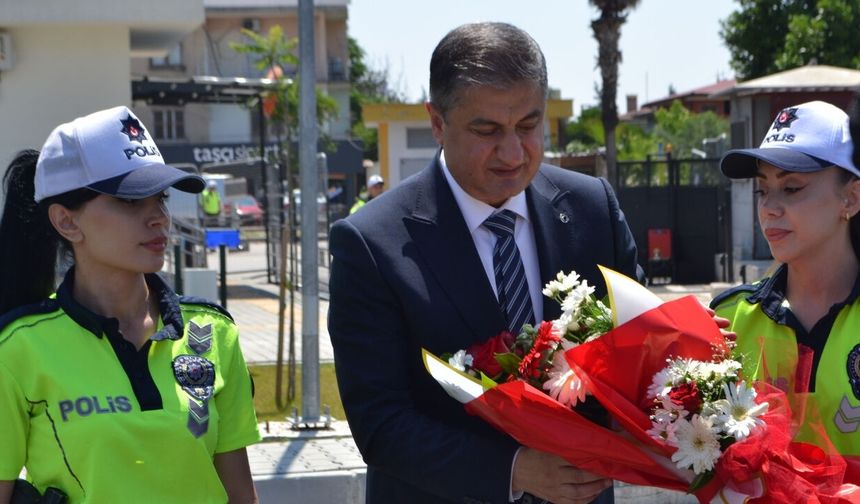 Mustafa Yavuz'dan bayram mesaisindeki ekiplere ziyaret