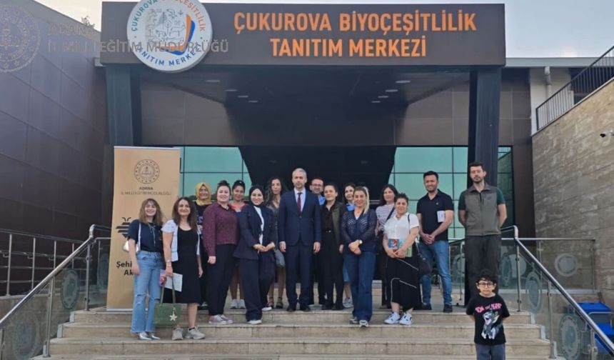 Öğretmenlerden "Çukurova’da Biyoçeşitliliğin Keşfi" etkinliği
