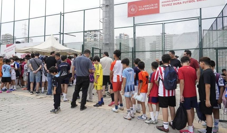 Adana 01 FK Akademi seçmelerinde ikinci etap heyecanı