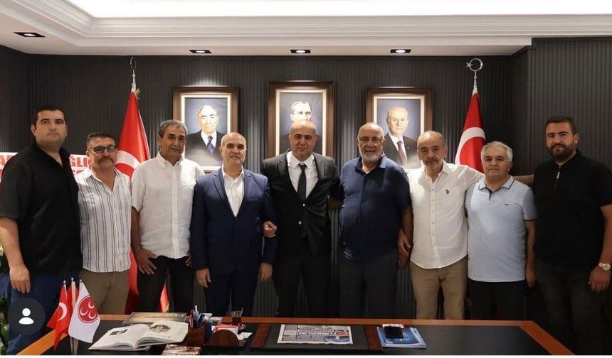 Adana Devecileri'nden MHP İl Başkanı Hakan Yıldırım'a ziyaret