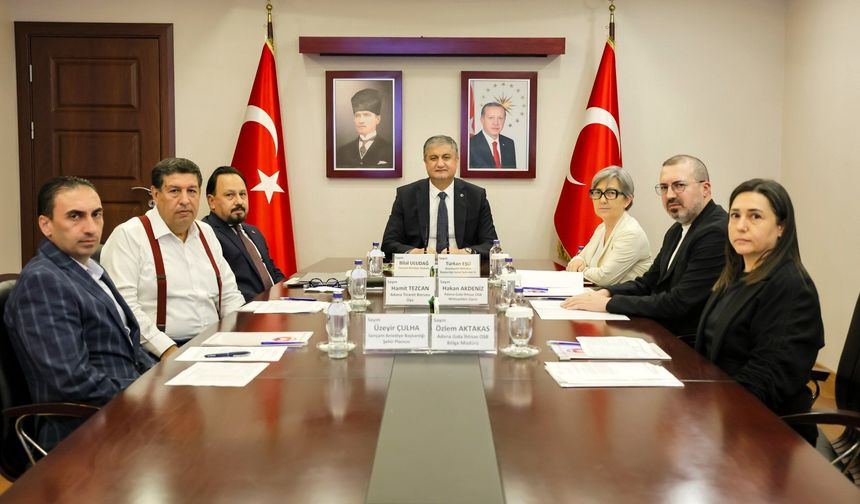 Adana Gıda İhtisas OSB'de ön tahsis süreci değerlendirildi