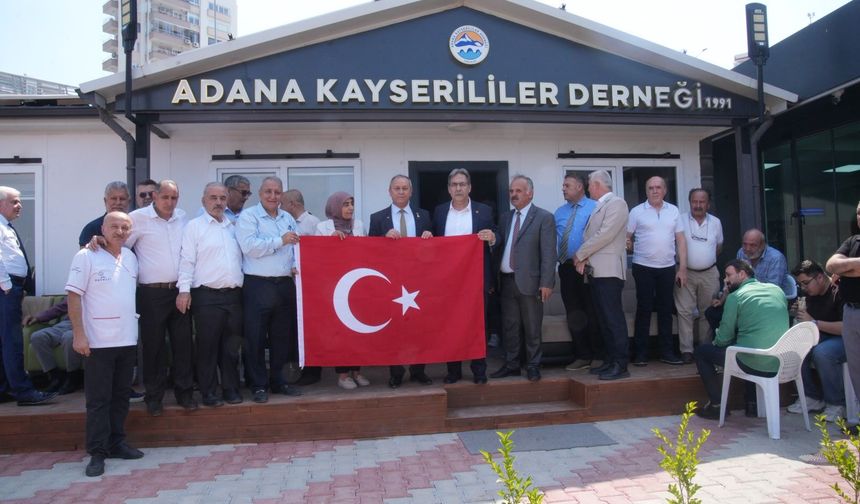 Adana Kayserililer Derneği yeni hizmet binasını açtı