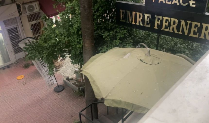 Adana'da ani hava değişimi: Herkes pencerelere koştu!