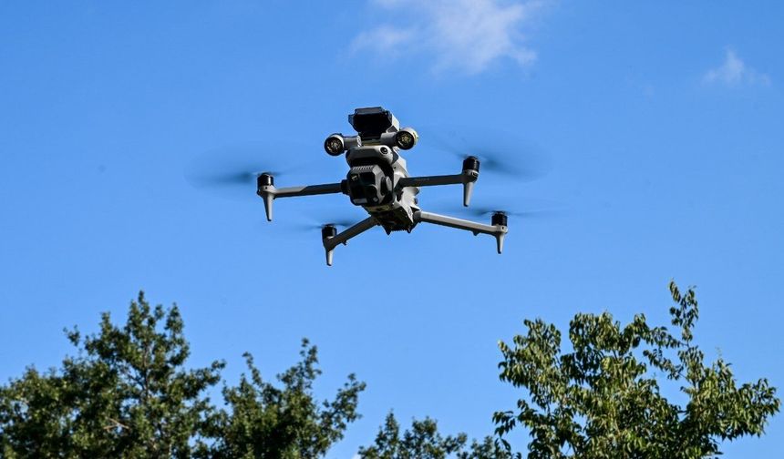 Adana'da parklarda dron destekli huzur uygulaması