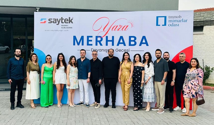 Adanalı mimarlar “Yaza merhaba” etkinliğinde bir araya geldi