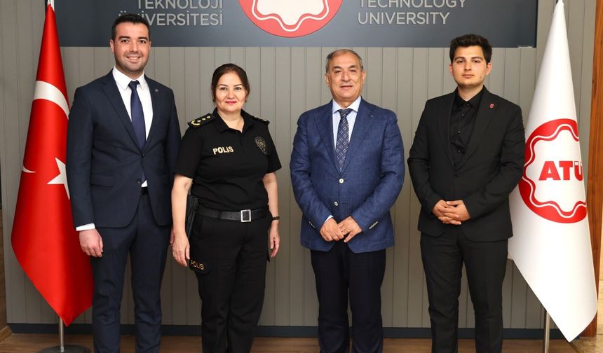 ATÜ’de öğrencilerin güvenliği için dikkat çeken buluşma