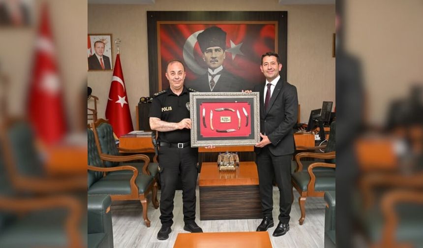 Başkan Özen’den İl Emniyet Müdürü Arıkan’a ziyaret