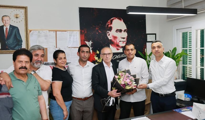 Cafer Boyraz’dan Levent Mahallesi’nin Yeni Muhtarına Ziyaret