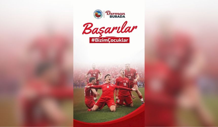 Ceyhan Belediyesi'nden A Milli Takım'a videolu destek mesajı