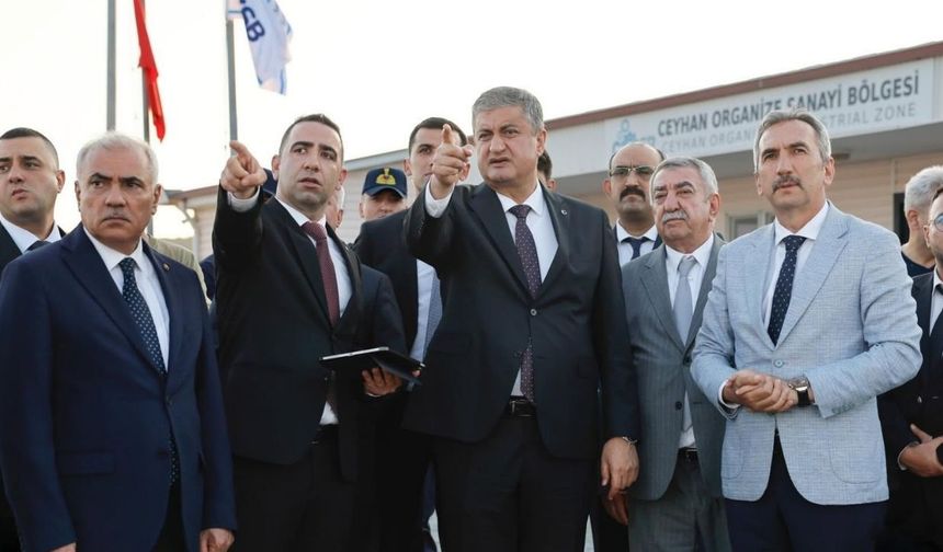 Ceyhan OSB’de altyapı ve ikinci etap çalışmaları değerlendirildi