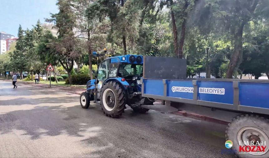 Çukurova Belediyesi Huzurevleri Mahallesi'nde temizlik seferberliği başlattı
