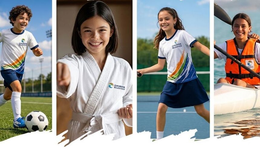 Çukurova Belediyesi çocukları sporla buluşturuyor