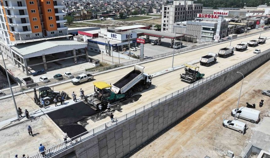 D-400'de trafiği rahatlatacak dev projede sona gelindi