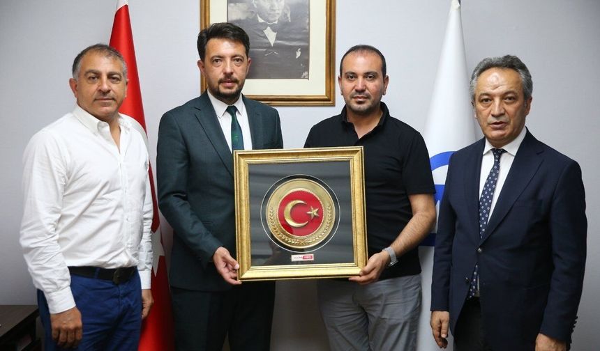 DAİMFED'den Anadolu Ajansı Adana Bölge Müdürlüğü'ne ziyaret