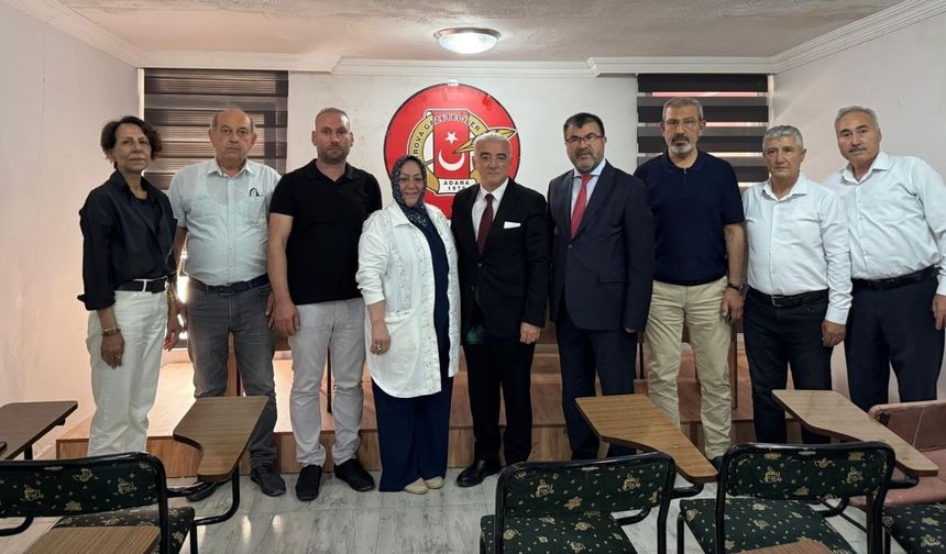 Demirdüzen’den ÇGC’ye hayırlı olsun ziyareti