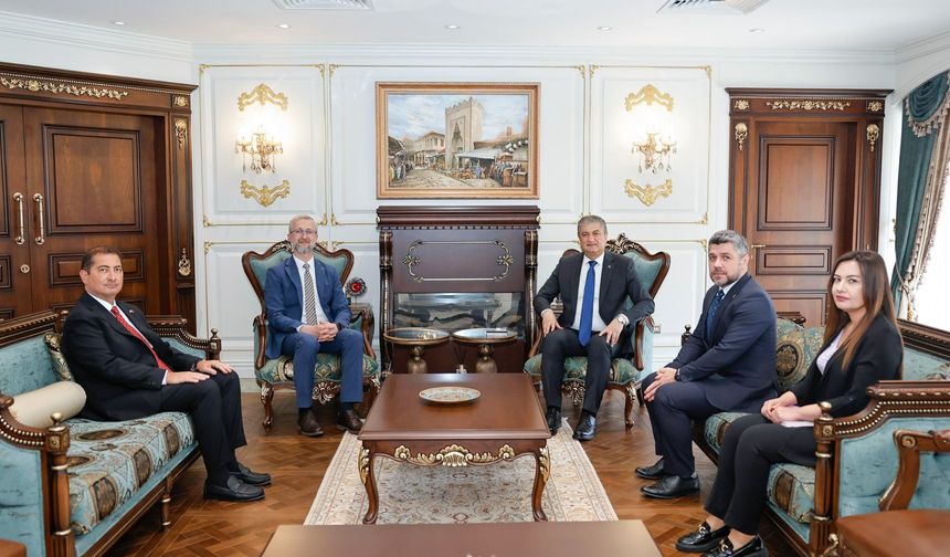 Diplomatik ilişkiler masaya yatırıldı! Ukrayna heyeti Adana Valiliği'nde ağırlandı