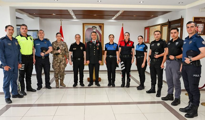 Emniyet Müdürü Arıkan'dan Jandarma Teşkilatı'na ziyaret