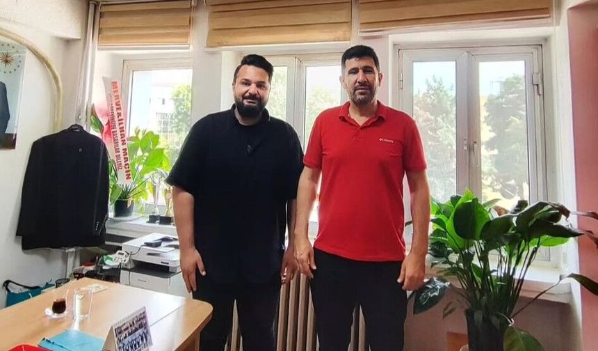 Ergin Ulun'dan Karate İl Temsilcisi Burak Gülmez'e ziyaret