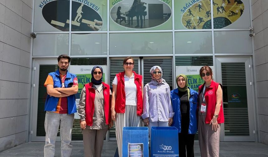 Gsb Yüreğir Gençlik Merkezi’nden YKS sonrası anlamlı iyilik hareketi