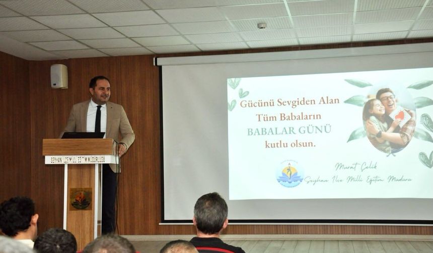 İlçe Milli Eğitim Müdürü Murat Çelik’ten anlamlı program