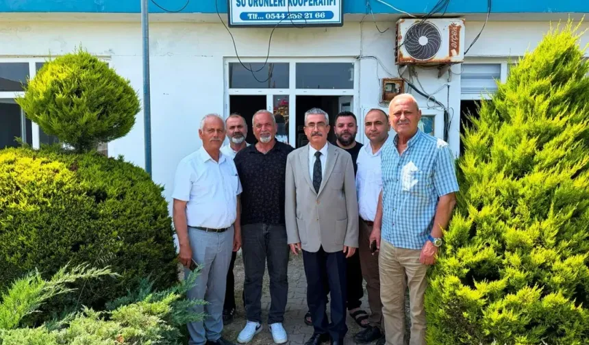 Karataş Belediyesi’nden Su Ürünleri Kooperatifi’ne ziyaret