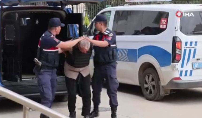 Kozan’daki çifte cinayet şüphelisi adliyeye sevk edildi