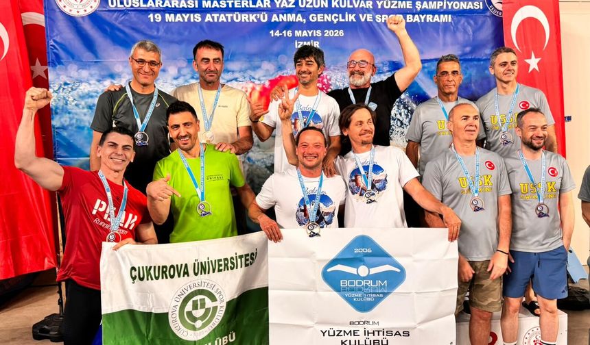 Masterlar Yüzme Şampiyonası’nda ÇÜ rüzgarı esti