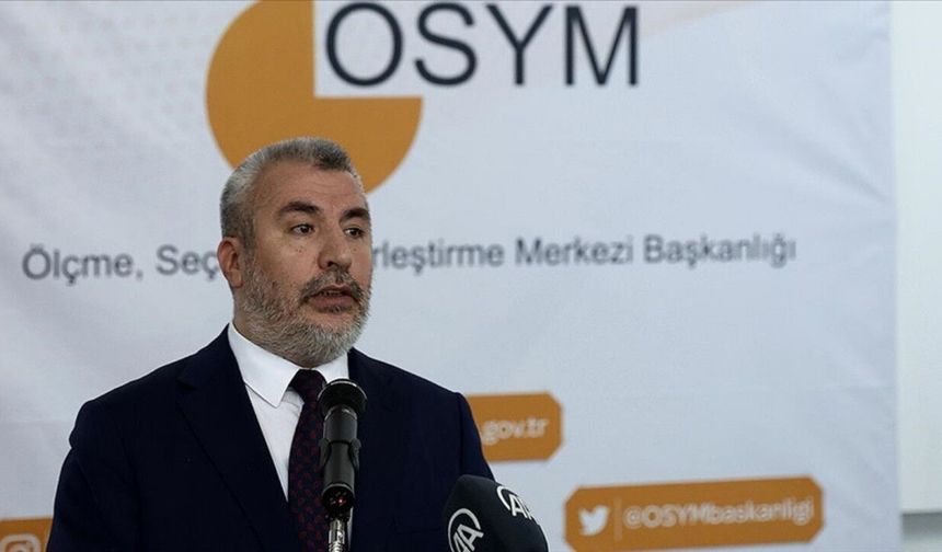 ÖSYM Başkanı Bayram Ali Ersoy'dan YKS için sessizlik çağrısı