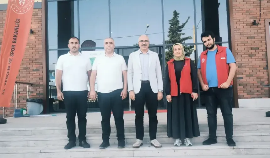 Sarıçam Gençlik Merkezi’ne üst düzey ziyaret