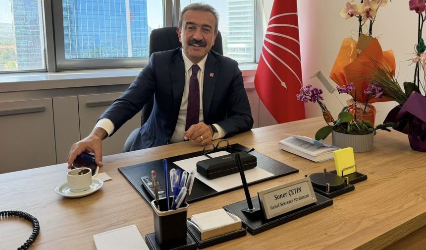Soner Çetin’den kenetlenme çağrısı: Yeniden güçleneceğiz
