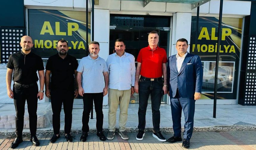 Tamer Dağlı’dan Vezir Alp’e ziyaret