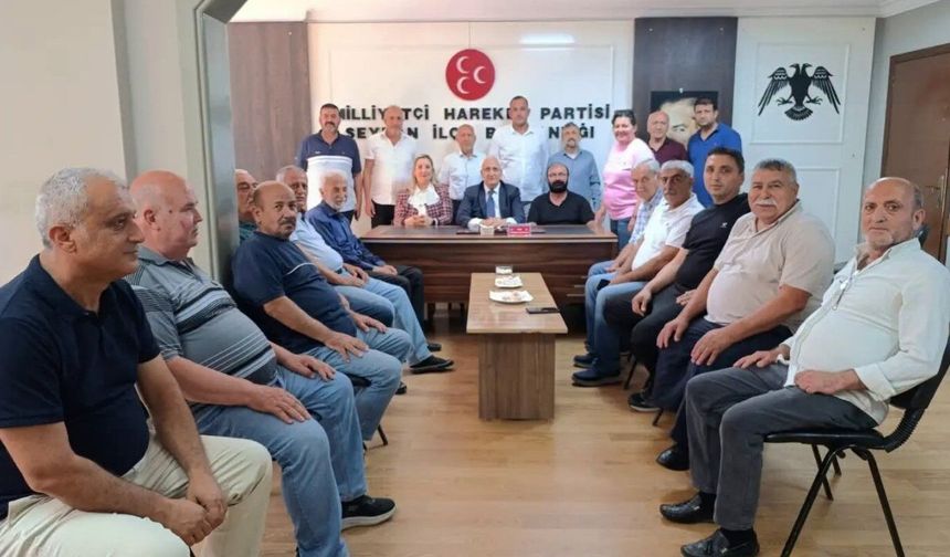 Turgut Bağdağı'na hayırlı olsun ziyaretleri sürüyor