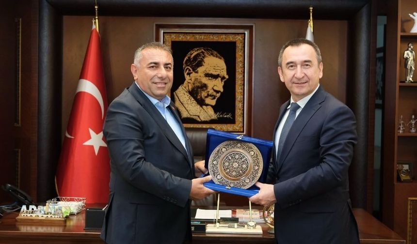 Adana Büyükşehir Belediyesi'nde Özbekistan heyeti ağırlandı