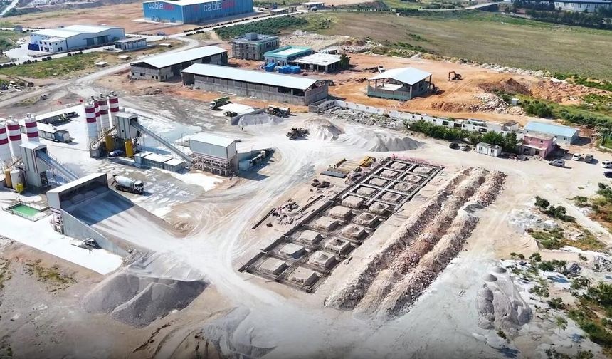 Adana OSB'den milyonluk kalite hamlesi! Toz bitecek, betonun kalitesi artacak
