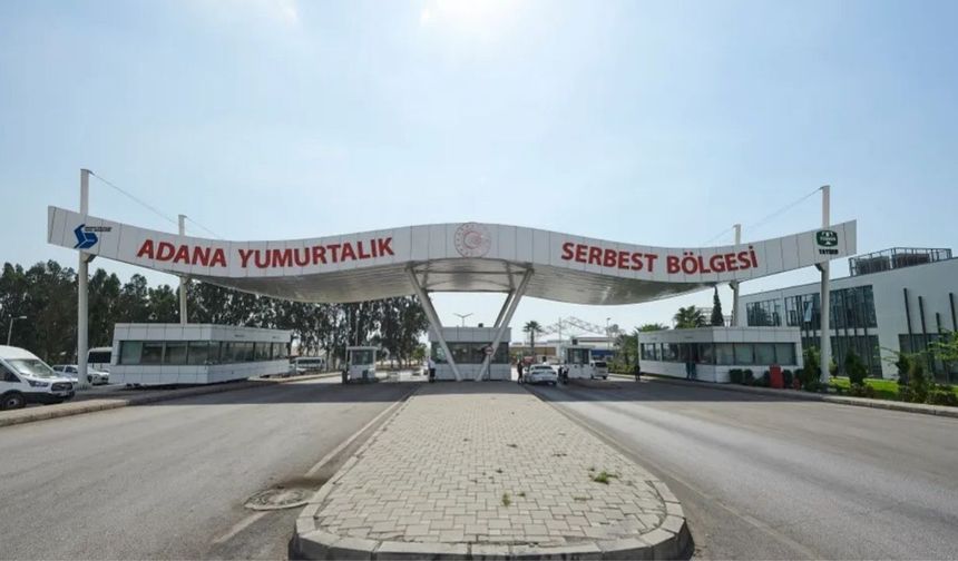 Adana-Yumurtalık Serbest Bölgesi ihracatını yüzde 31,9 artırdı