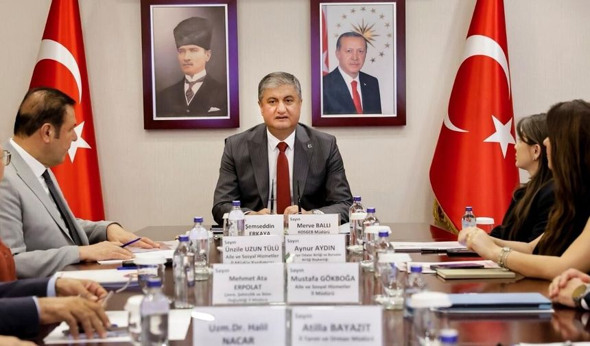 Adana'da Kadının Güçlenmesi İl Koordinasyon Kurulu toplandı