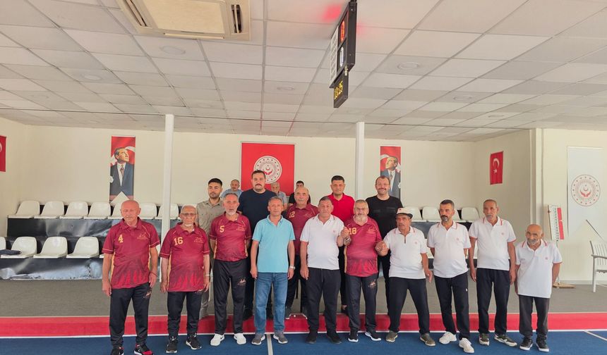 Adana’nın çınarlarından Bocce’de büyük başarı