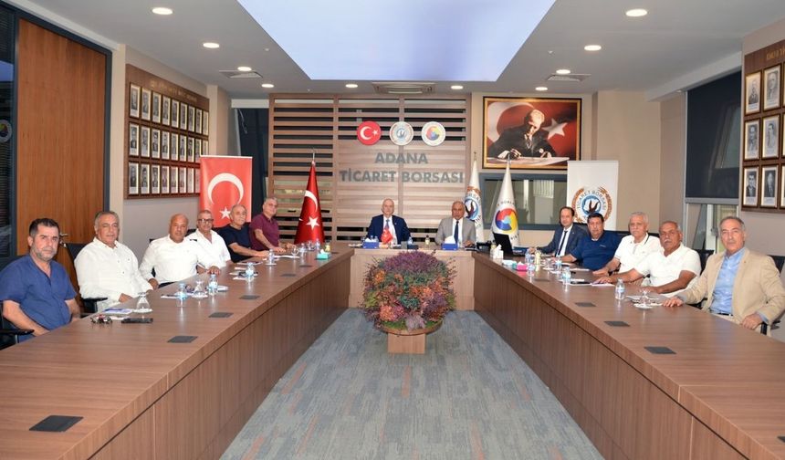 ATB Başkanı Bilgiç: "Çukurova bu yıl da bereketini gösterdi"