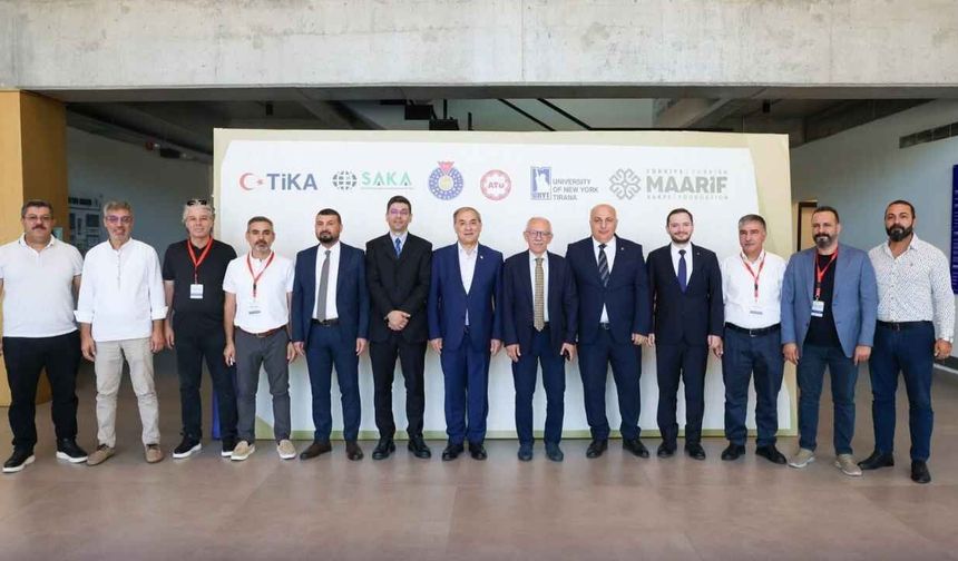 ATÜ, uluslararası akademi dünyasını Arnavutluk'ta buluşturdu