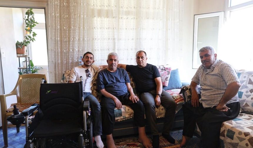 Başkan Mahmut Dal'dan vefa ziyareti: Vatandaşın yüzünü güldüren hediye