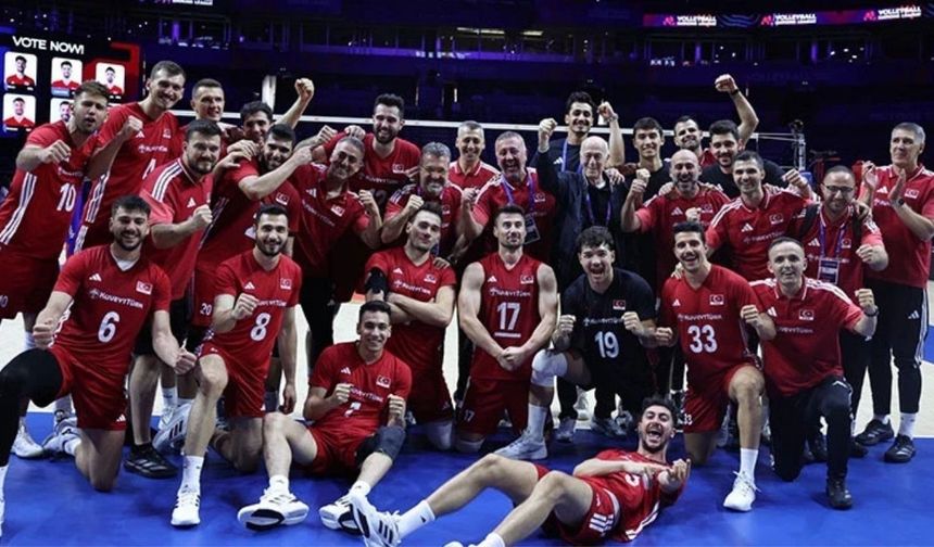Filenin Efeleri tarih yazdı! Türkiye ilk kez VNL Finalleri'nde