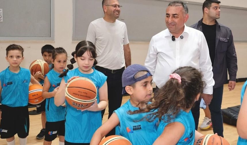 Güngör Geçer'den yaz spor okullarına ziyaret