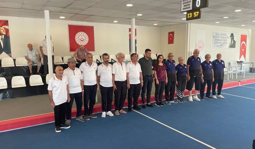 Huzurevi sakinleri Bocce müsabakasında buluştu